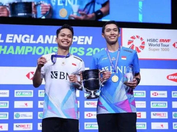 BWF Ranking: Jonatan Christie dan Alwi Farhan Tertahan di Peringkat 4 dan 28 Dunia